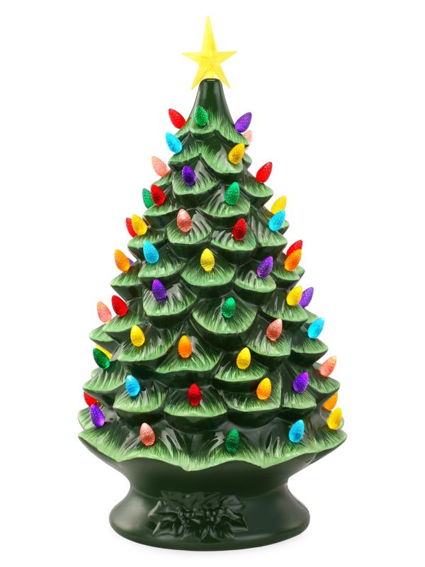 Mr. Christmas Nostalgic LED Ceramic Christmas Tree